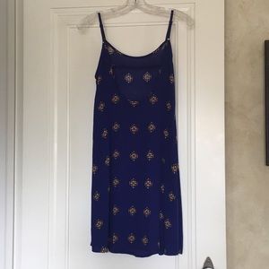 Mossimo Summer Dress Deep Blue Size XS